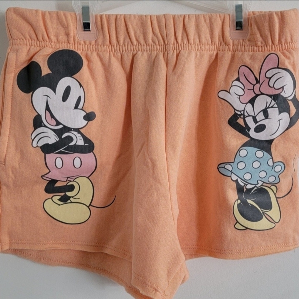 Disney Mickey Mouse Peach Shorts
